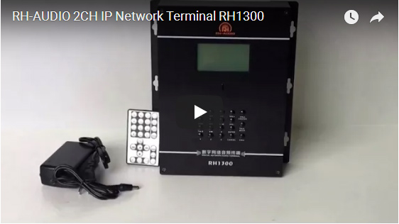 RH-AUDIO 2CH IP-Netzwerkanschluss RH1300