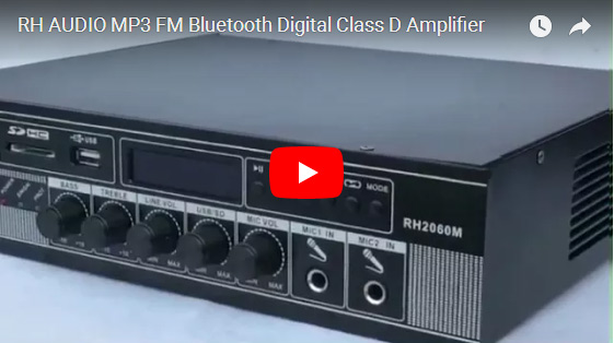 RH AUDIO MP3 FM Bluetooth Digital Class D Verstärker