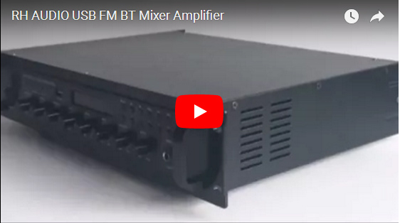 RH AUDIO USB FM BT Mischverstärker